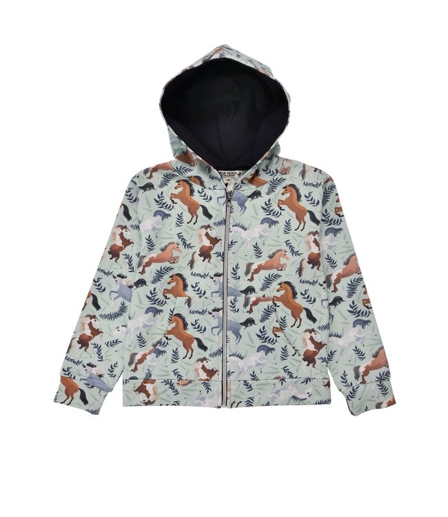 Bondi Mädchen Kapuzenjacke Pferdeallover