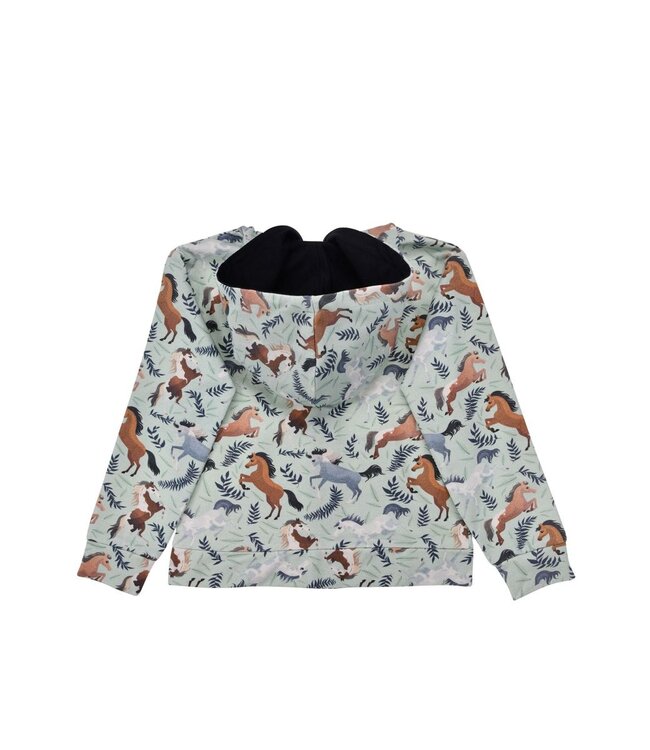 Bondi Mädchen Kapuzenjacke Pferdeallover