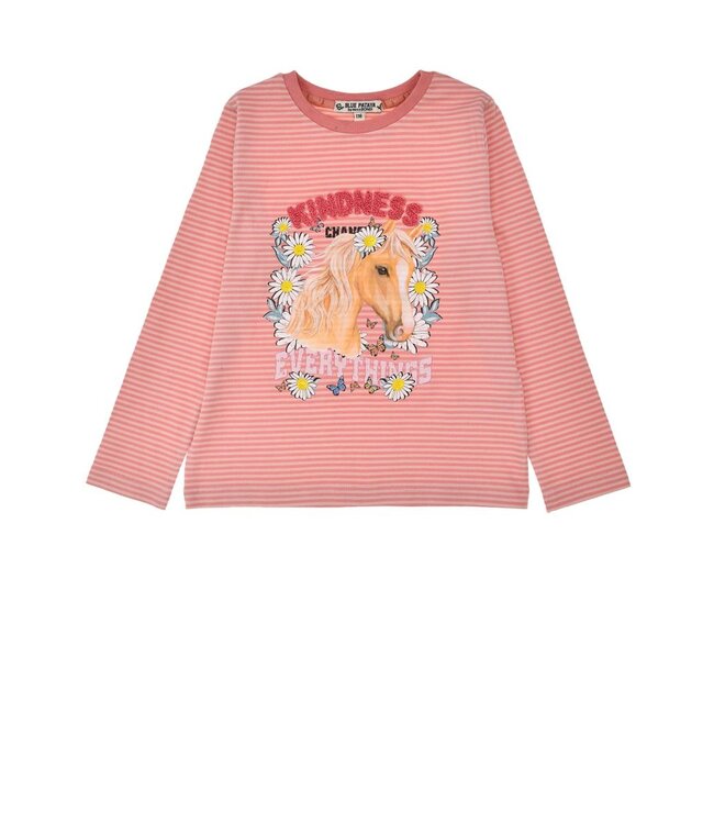 Bondi Mädchen Langarmshirt Pferd