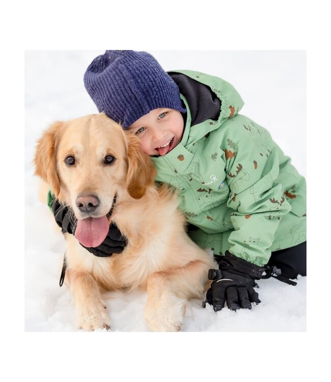 Isbjörn of Sweden Kleinkinder Skijacke HARRY & FRIENDS Pistachio