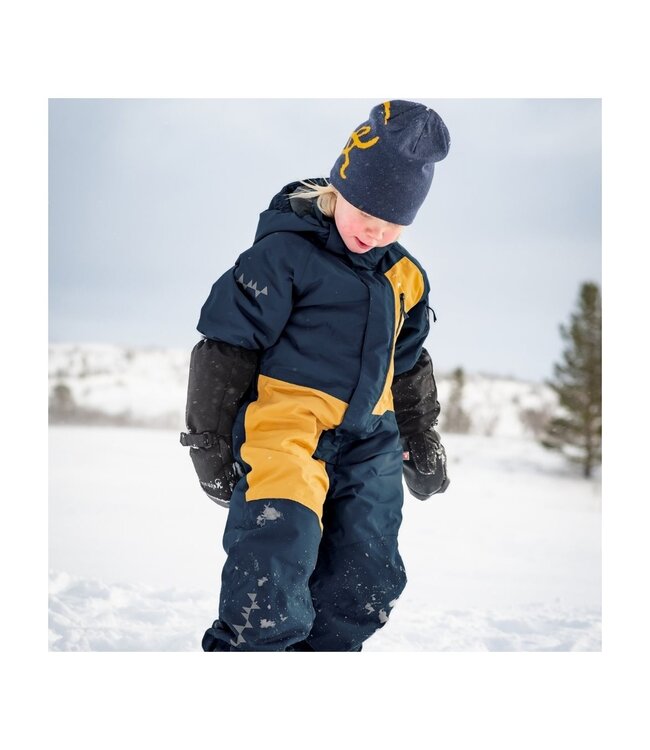 Isbjörn of Sweden Kinder Schneeanzug HALFPIPE Navy/ Lion