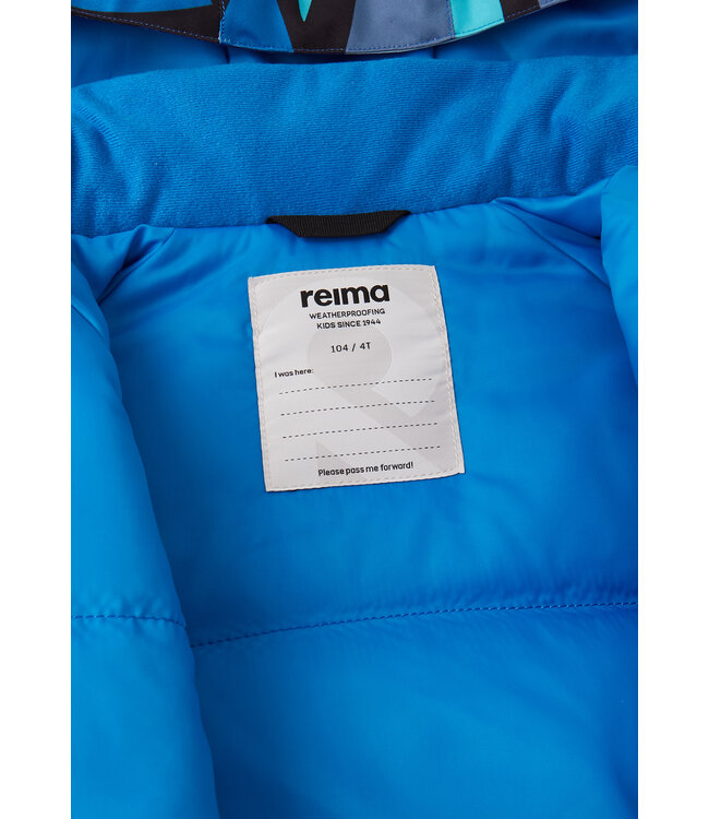 Reima tec Kinder Skijacke Palsi Aquatic