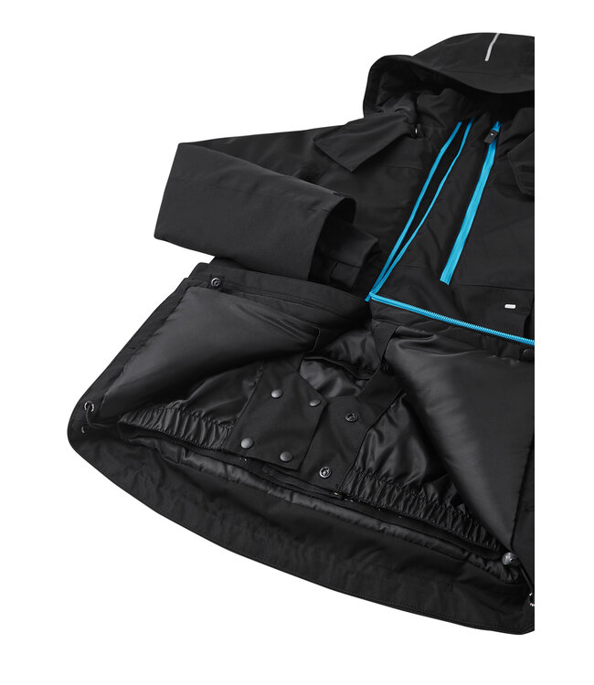 Reima tec Jungen Skijacke Tieten Black