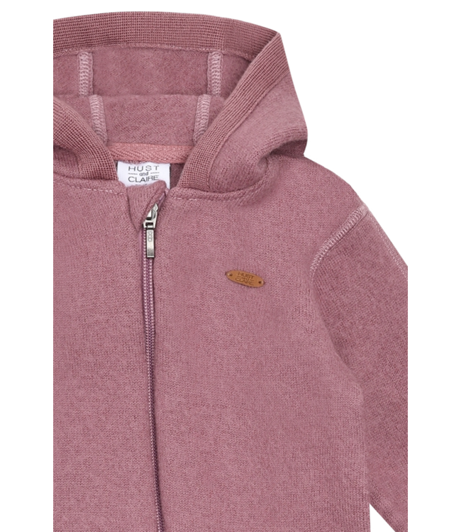 Hust & Claire Woll Overall Maddy Pale Mauve