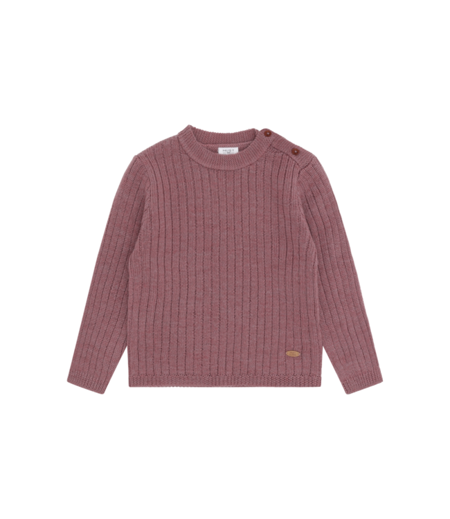 Hust & Claire Kinder Woll-Pullover Pil Pale Mauve