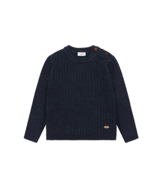 Hust & Claire Kinder Woll-Pullover Pil More navy