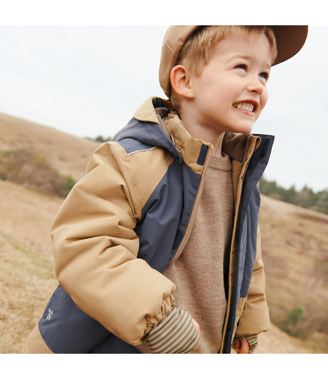 Wheat Jungen Winterjacke Laust walnut
