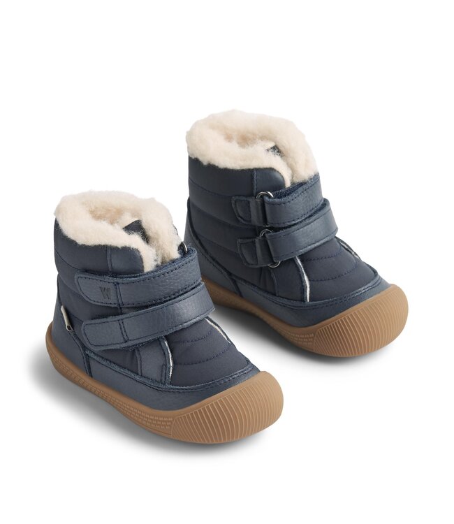 Wheat Kleinkinder Winterstiefel Daxi Tex navy