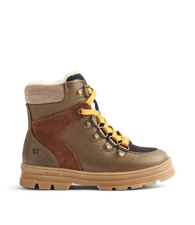 Wheat Kinder Winterstiefel Toni Hiker Tex green