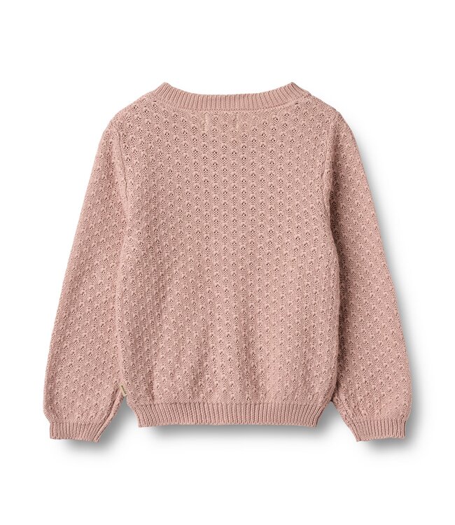 Wheat Mädchen Strickjacke Magnella rose powder