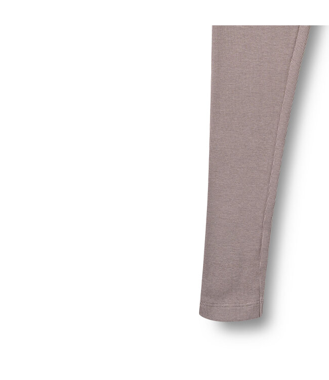 Wheat Mädchen Rib Leggings Maddy dusty purple