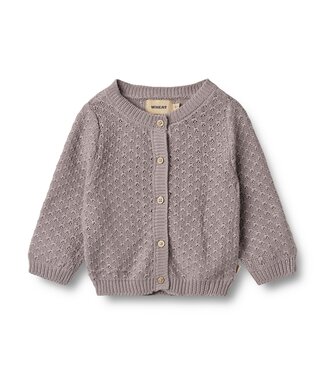 Wheat Baby Strickjacke Magnella dusty purple