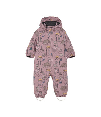 Color Kids Kleinkinder Schneeoverall Coverall Woodrose