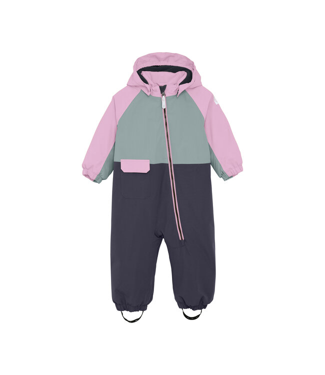 Color Kids Kleinkinder Schneeoverall Colorblock Bonbon