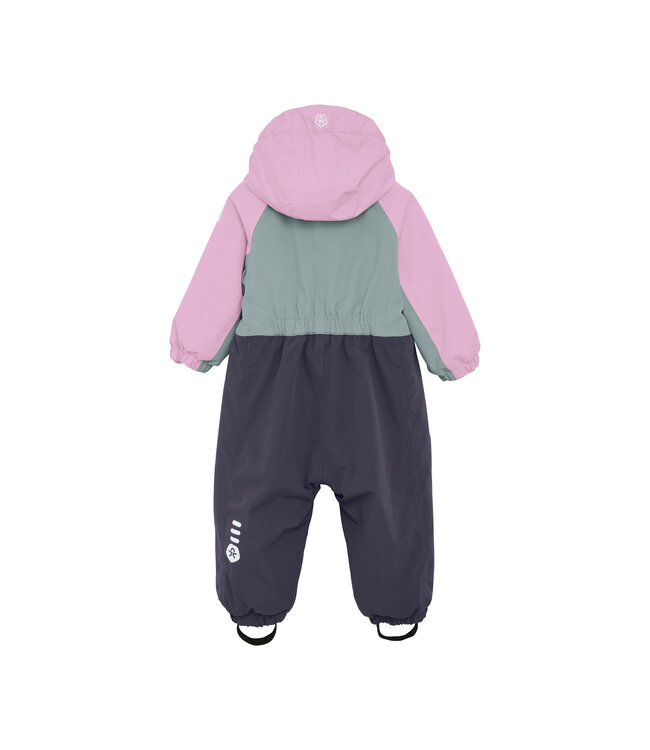 Color Kids Kleinkinder Schneeoverall Colorblock Bonbon