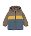 Color Kids Kleinkinder Winterjacke Quilt Fossil