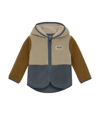 Color Kids Baby Teddy Fleecejacke Stormy Weather