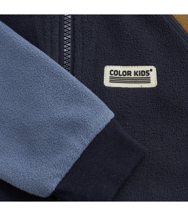 Color Kids Baby Fleecejacke Total Eclipse