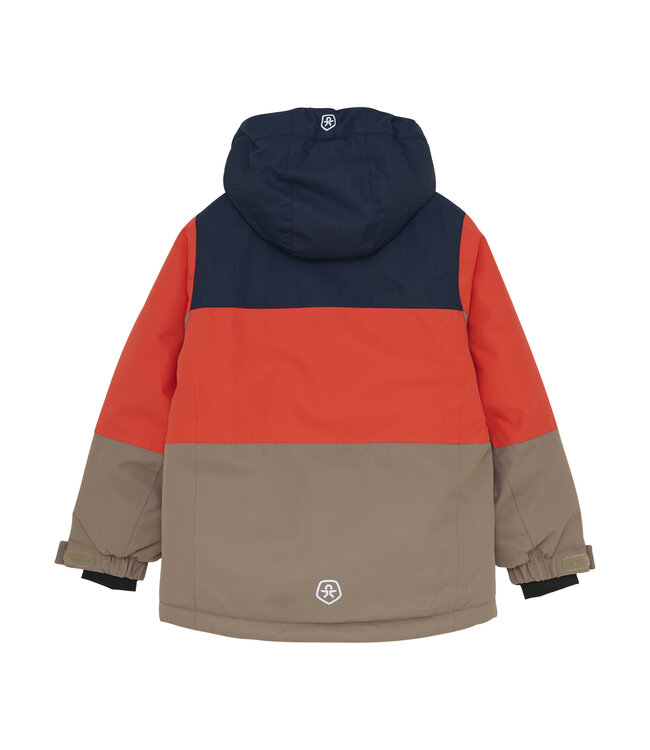Color Kids Jungen Skijacke Colorblock Total Eclipse