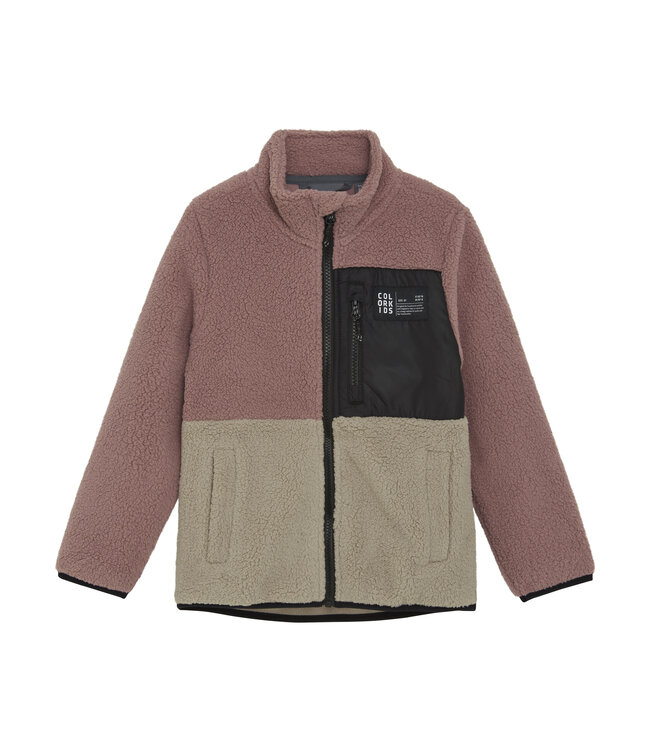 Color Kids Fleecejacke Woodrose
