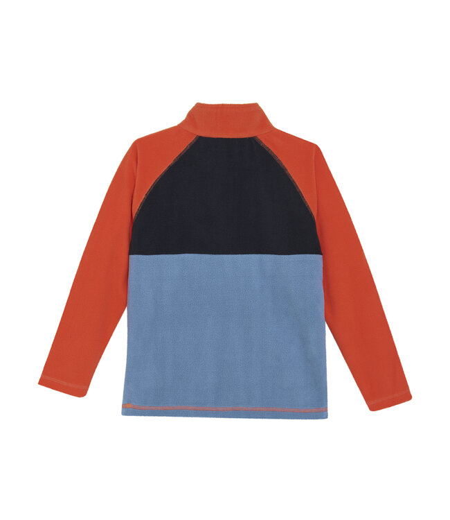 Color Kids Fleece Pullover Tangerine Tango