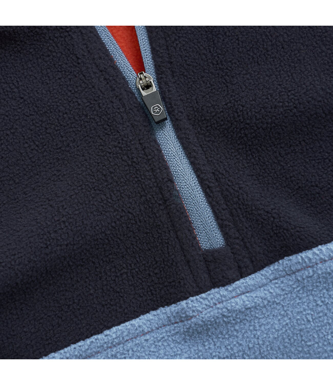 Color Kids Fleece Pullover Tangerine Tango