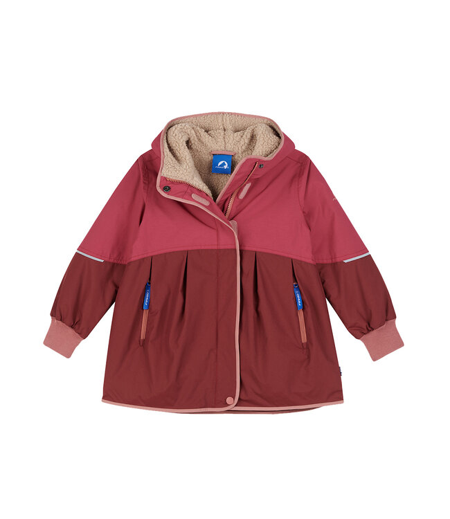 Finkid Winterjacke Aina Mukka berry/peach
