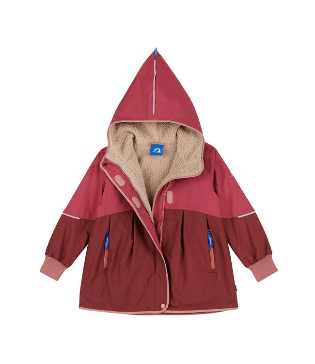 Finkid Winterjacke Aina Mukka berry/peach