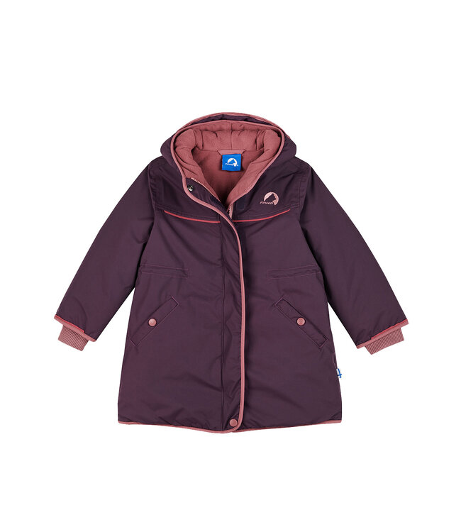Finkid Wintermantel Milla plum/cedar