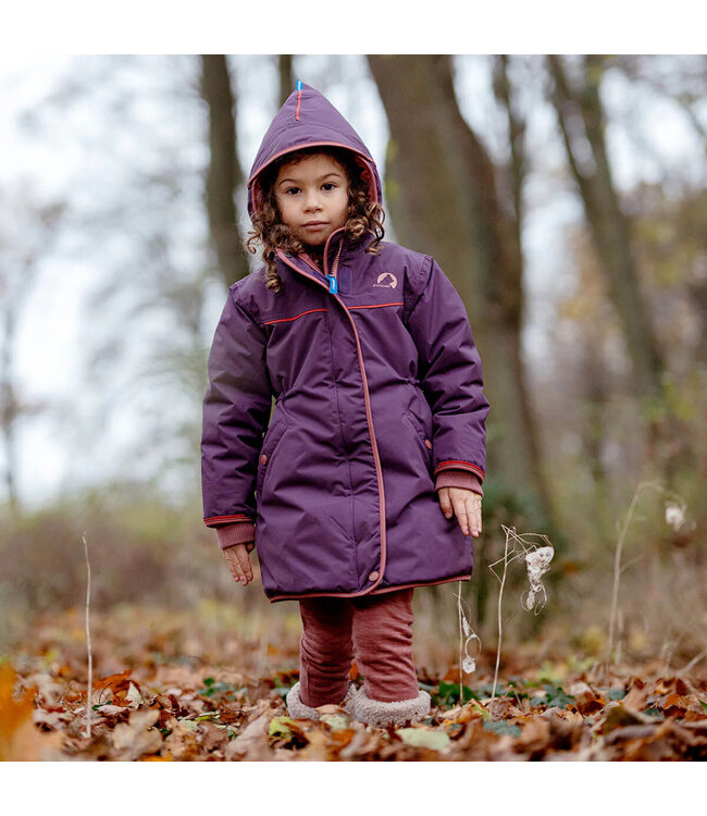 Finkid Wintermantel Milla plum/cedar