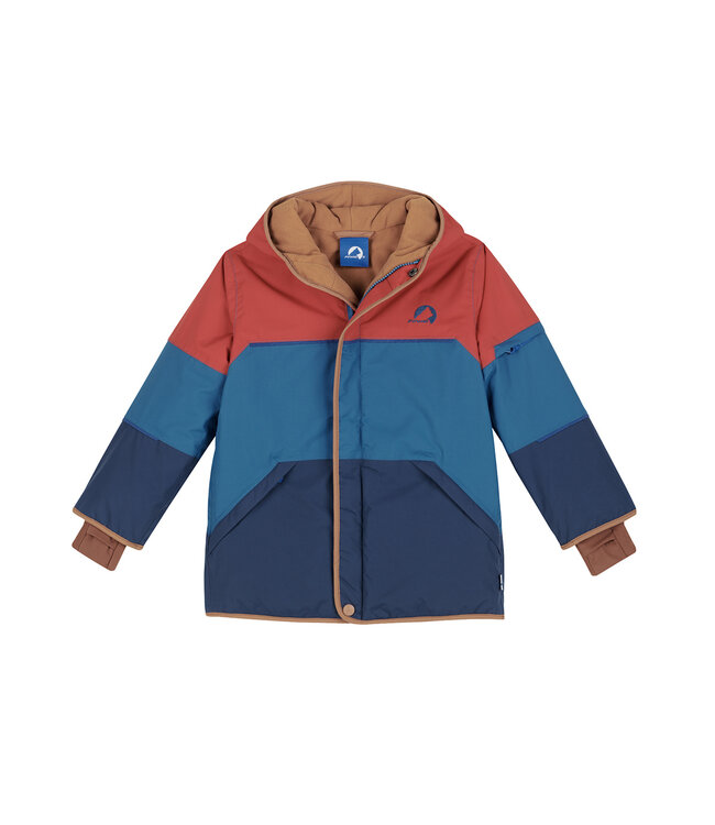 Finkid Skijacke TAIKA SNOW lava/almond