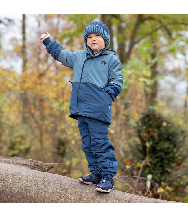 Finkid leicht wattierte Winterhose RENTO MUKKA denim