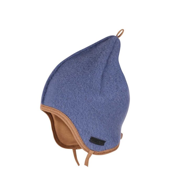 Pure Pure Kinder Fleece Mütze smoke-blue