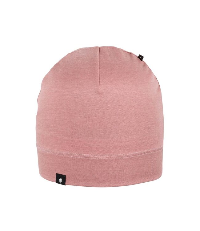 Pure Pure Kinder Mütze Feinstrick shadow-rose