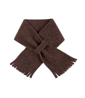 Pure Pure Baby Fleece Schal dark-brown