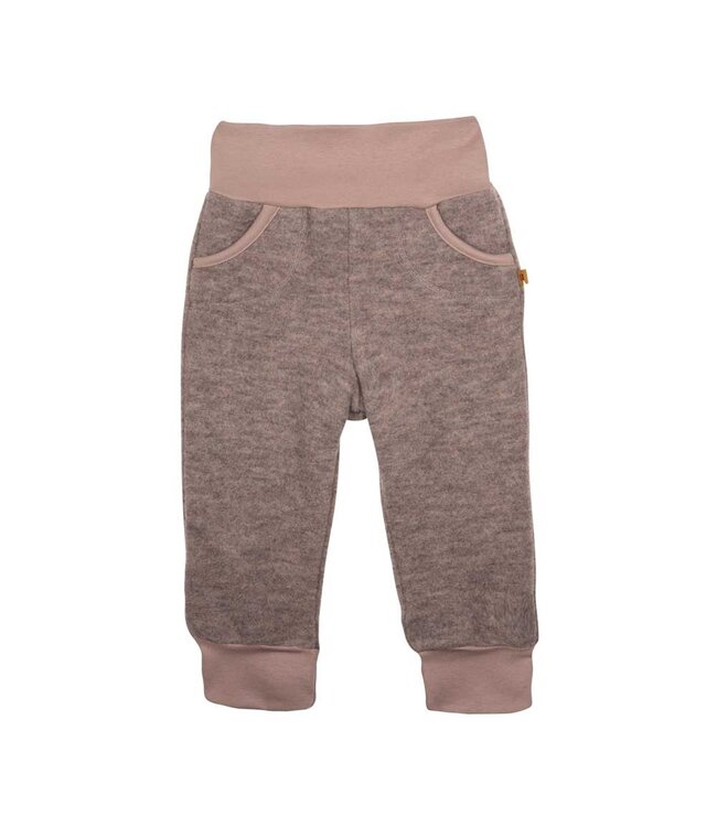 Pure Pure Kinder Fleecehose stein-grau