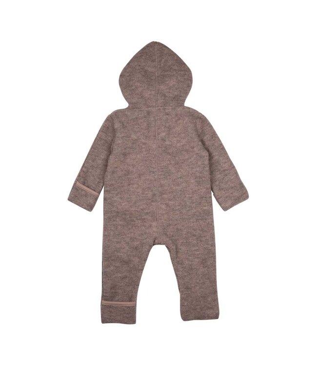 Pure Pure Baby Fleeceoverall stein-grau