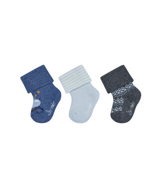 Sterntaler Baby Söckchen 3er Pack Schneemobil