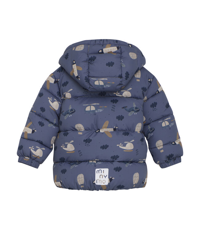 Minymo Kleinkinder Winterjacke China Blue