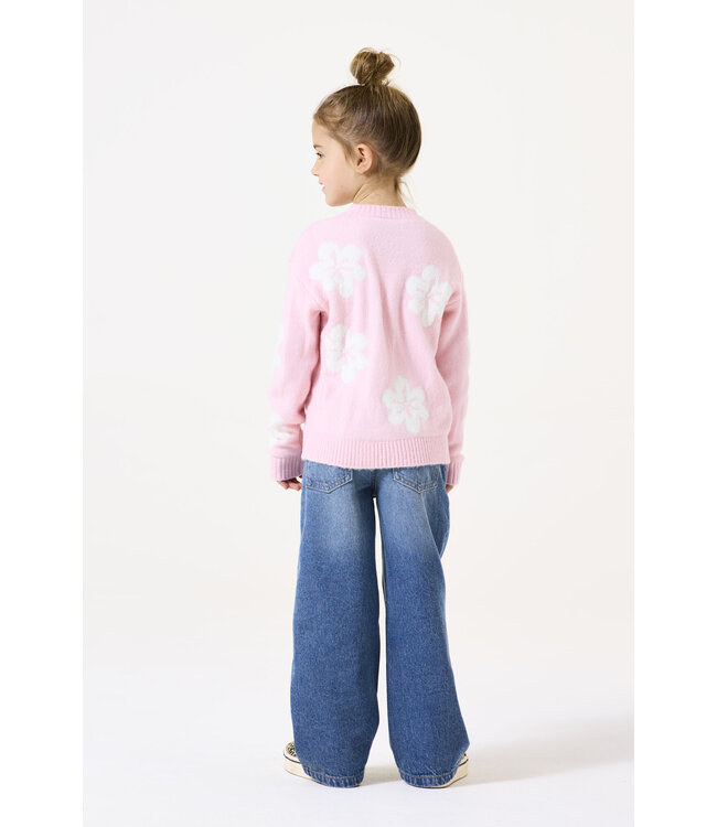 Garcia Mädchen Wide fit Jeans blau