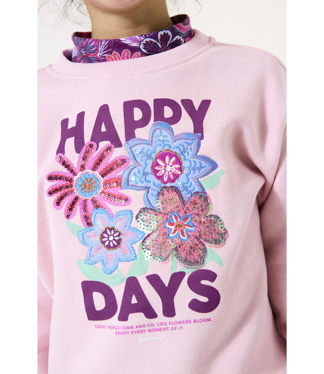 Garcia Mädchen Pullover Happy Days