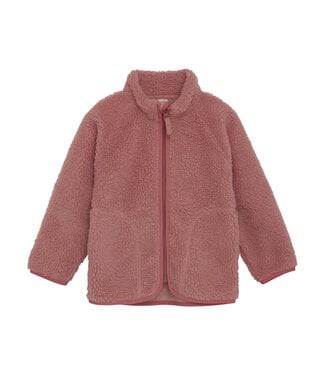 CeLaVi Teddy Fleecejacke Brick Dust
