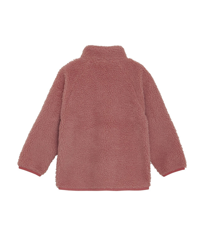 CeLaVi Teddy Fleecejacke Brick Dust