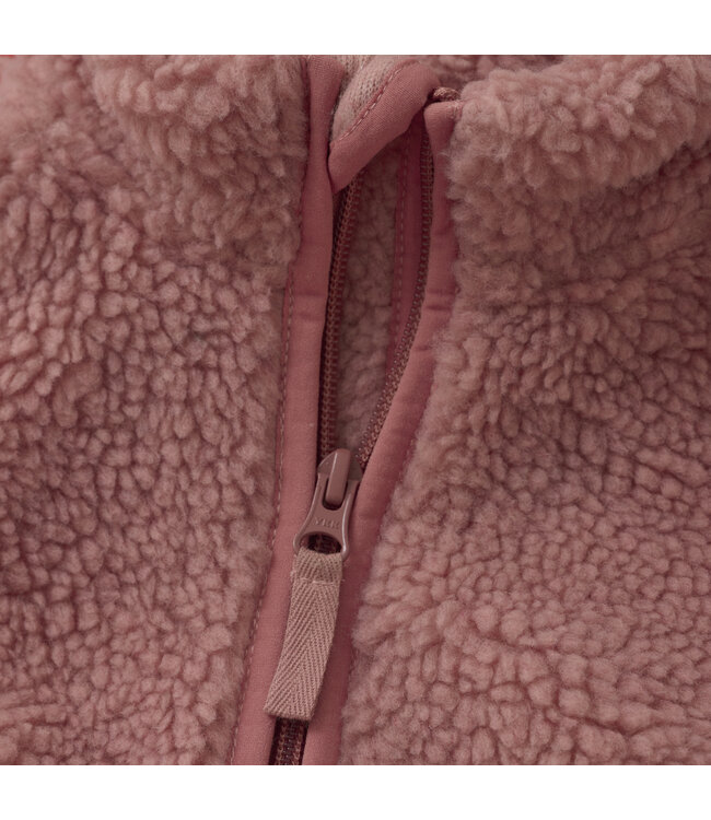 CeLaVi Teddy Fleecejacke Brick Dust