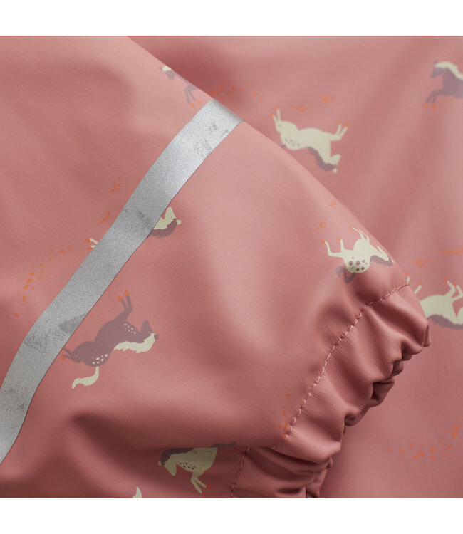 CeLaVi gefütterter Regenoverall Brick Dust