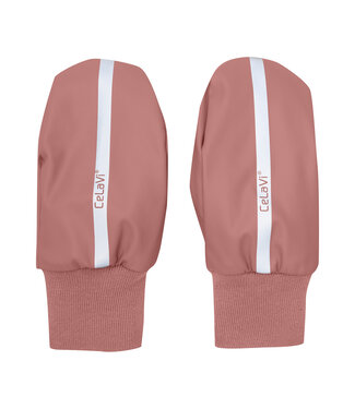 CeLaVi gefütterte Regenhandschuhe Brick Dust