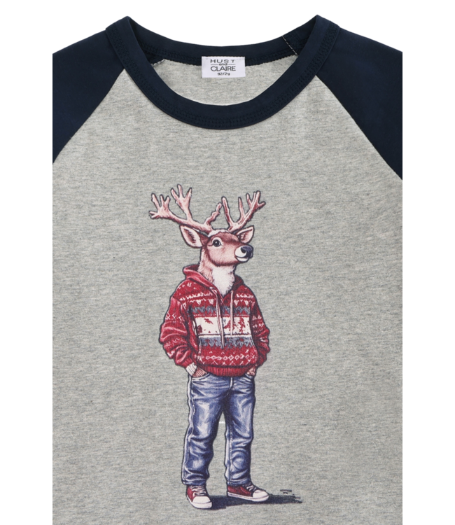Hust & Claire Jungen Weihnachts Langarmshirt Anton