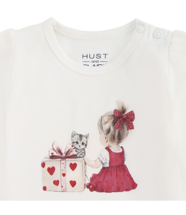 Hust & Claire Baby Weihnachts Langarmshirt Ami