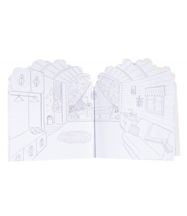 Moulin Roty Malbuch mit Sticker