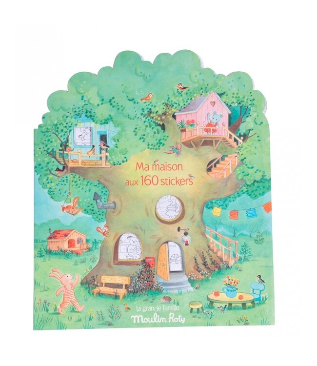 Moulin Roty Malbuch mit Sticker